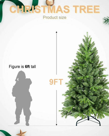 PE, PVC Christmas Tree, Green