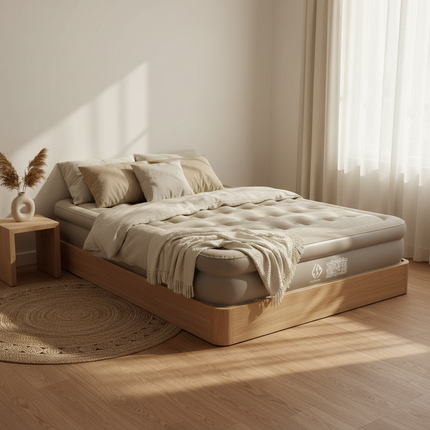 Peekaboo Studio Thickened Flocking Folding Floatation Bed - Durable &