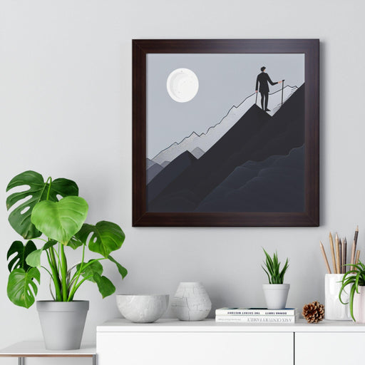 Moonlight Print Framed Poster