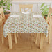 Spring Blossom French Style Table Cover | Vibrant 55.1" x 55.1" Polyester Cloth
