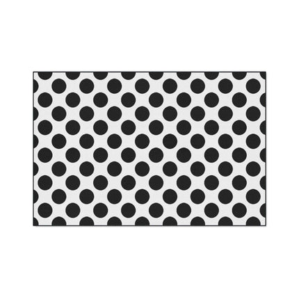 Personalized Polka Dot Area Rug: A Stylish Home Accessory