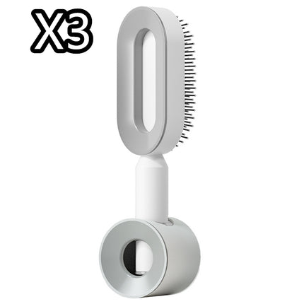 Self Cleaning Hair Brush For Women One-key Cleaning Hair Loss Airbag M