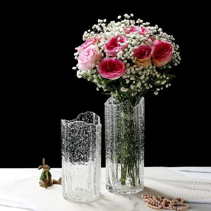 Glass Vase Full Of Stars With Electroplated Finish Gift For Weddings