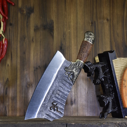 Fire Dragon Bone Cutter With 7Cr17MOV Blade And Rosewood Handle