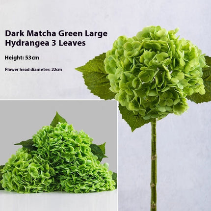 Peekaboo Studio Hydrangea Artificial Flower Bouquet - Realistic & Mois