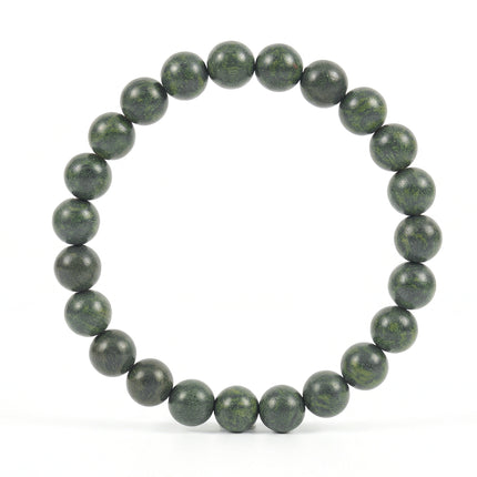 Silver Beaded Bracelet with Intricate Detailing, Choose Your Size | Très Elite