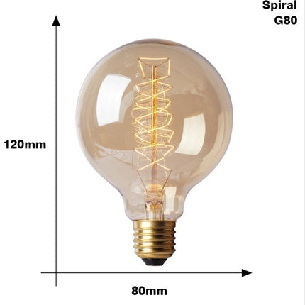 Peekaboo Studio Edison Bulb E27 40W ST64 Retro Filament Lighting