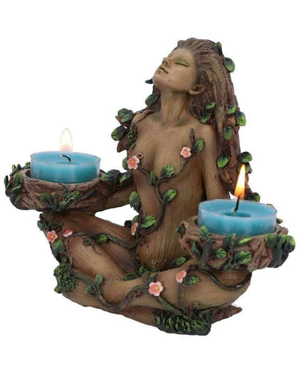 Enchanted Forest Spirit Candle Holder | Luxurious Resin Craftsmanship
