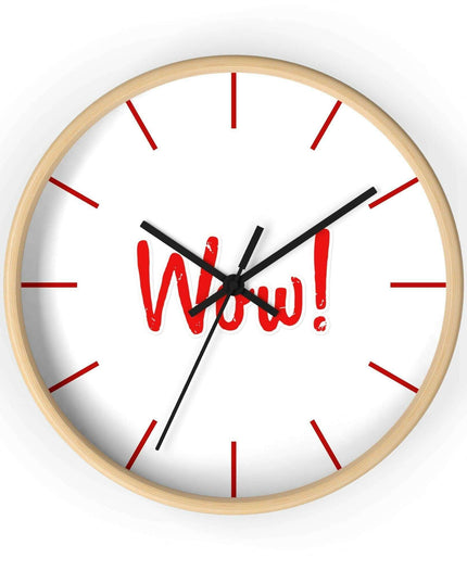 Elegant Artisan Wooden Business Wall Clock with Premium Finish