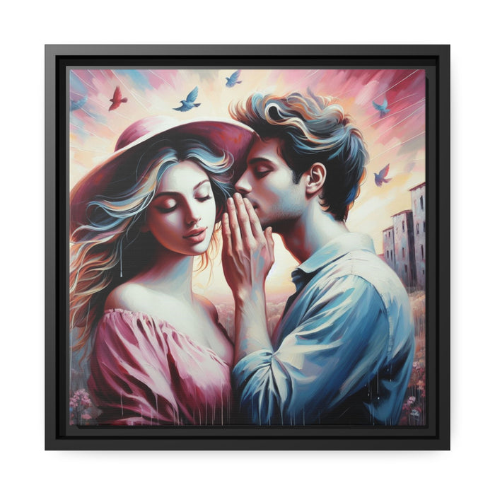 Romantic Duo - Valentine Matte Canvas Wall Art