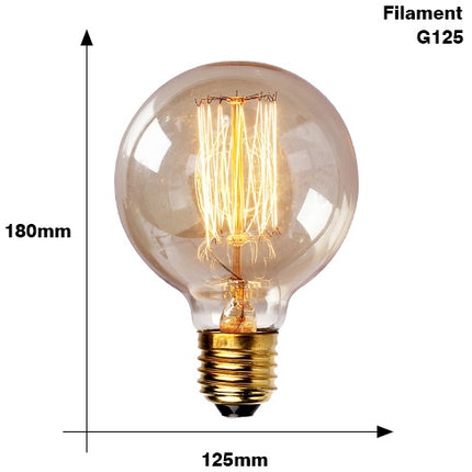 Peekaboo Studio Edison Bulb E27 40W ST64 Retro Filament Lighting