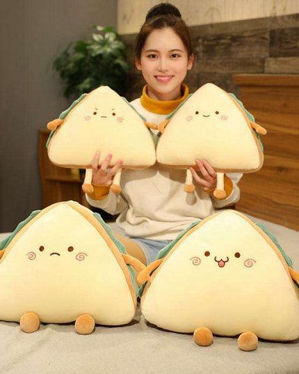 Whimsical Plush Expression Pillow: Charming Room Decor Accent