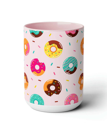 Sophisticated Two-Tone Ceramic Mug Collection - 15oz by Maison d'Elite