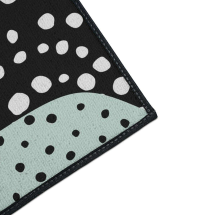 Chic Customizable Heavy Duty Polyester Floor Mat for Home Safety