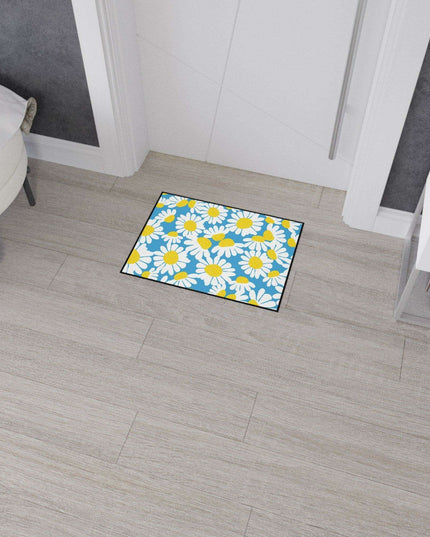 Personalized Chic Daisy Non-Slip Floor Mat for Stylish Home Interiors