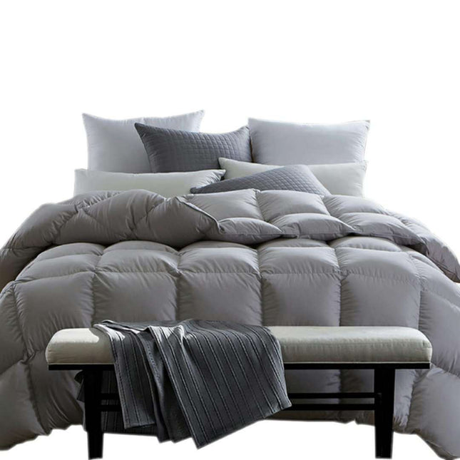 Peekaboo Studio Thickened Velvet Goose Down Quilt - 100% Cotton, Luxur