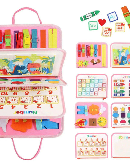 Wonderland Montessori Parish Toys Interactive Cloth Storybook - Inspiring Educational Adventure