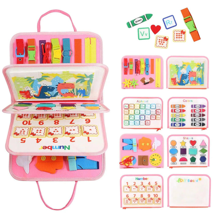 Wonderland Montessori Parish Toys Interactive Cloth Storybook - Inspiring Educational Adventure