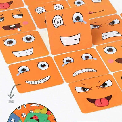Emoticon Adventure Eco-Friendly Puzzle Set: Fun Learning Tool for Kids