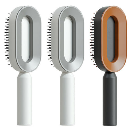 Self Cleaning Hair Brush For Women One-key Cleaning Hair Loss Airbag M