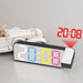 LED Projection Alarm Clock with Compact Size for Stylish Time-Checking