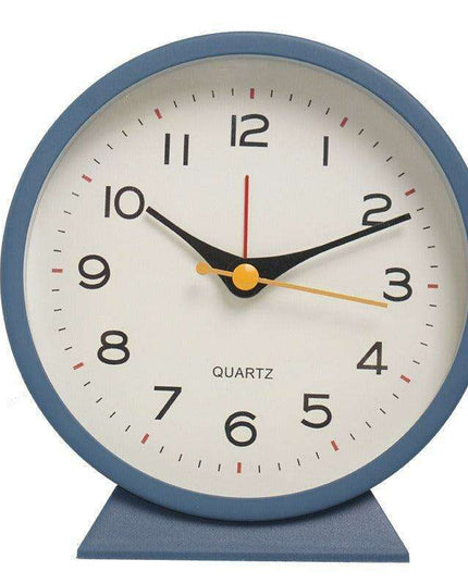 Whimsical Glow-in-the-Dark Metal Alarm Clock for Kids' Bedrooms