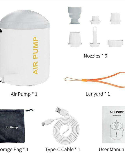 ElegantAir™ Cordless Dual-Use Inflator: Luxury Meets Efficiency