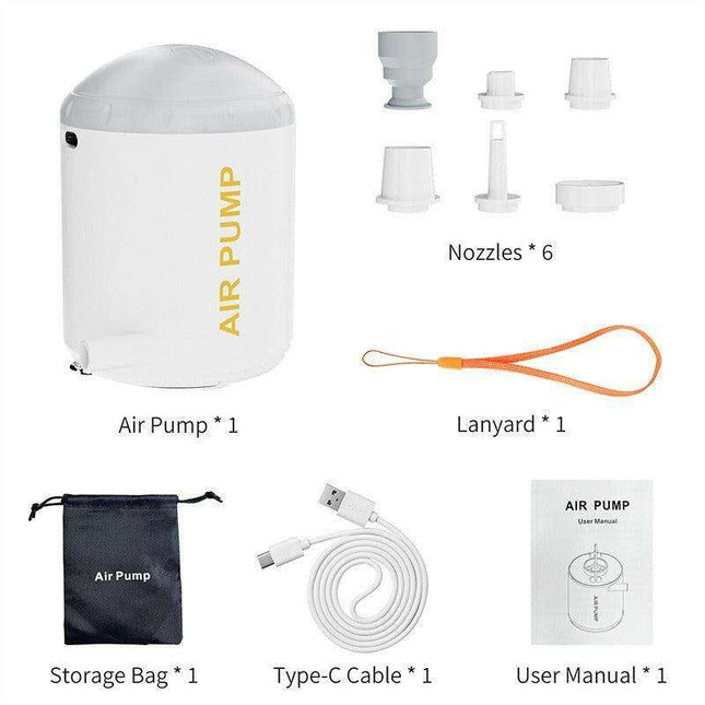 ElegantAir™ Cordless Dual-Use Inflator: Luxury Meets Efficiency