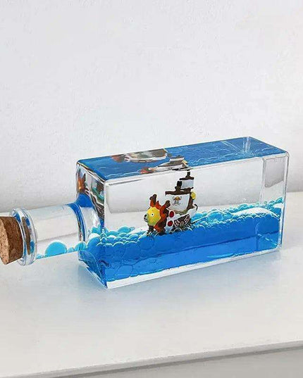 Nautical Tranquility: Enchanting Illusionary Boat Display | Coastal Home Décor & Gift Collection