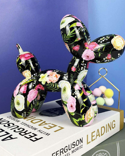 Playful Elegance: Vibrant Balloon Dog Resin Sculptures for Stylish Home Decor