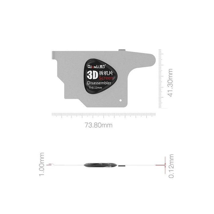Precision Alloy Steel Pry Tool Kit for Smartphone Repairs - 5 Pieces