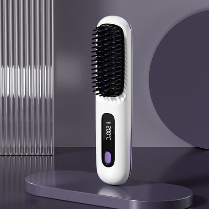 Peekaboo Studio 2-in-1 Wireless Hair Straightener & Curler - Fast Heat