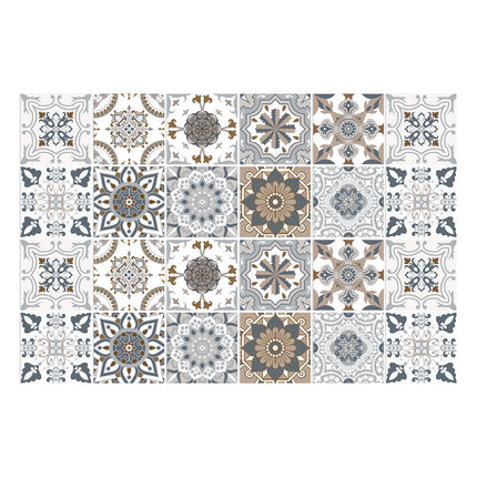 Peekaboo Studio 3D Self-Adhesive Art Tile Wall Sticker - Waterproof &