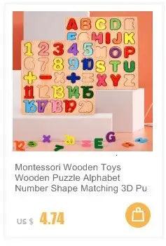 Montessori Interactive 3D Wooden Puzzle - Engaging Learning Toy for Young Adventurers