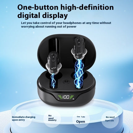 TWS Invisible Hearing Aid — 12hr, Type-C, Pair | Très Elite