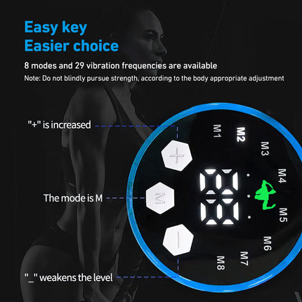 Peekaboo Studio EMS Abdominal Toning Belt - Muscle Stimulator & Fitnes