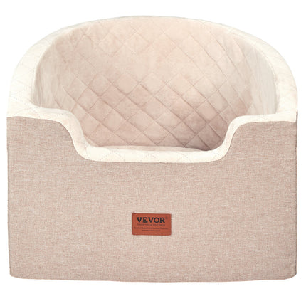 Peekaboo Studio VEVOR Dog Booster Car Seat, Adjustable & Safety Harnes