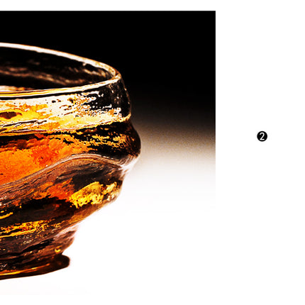 Yunlai Tea Scent Japanese Glass Cup - Elegant Design, Heat Resistant