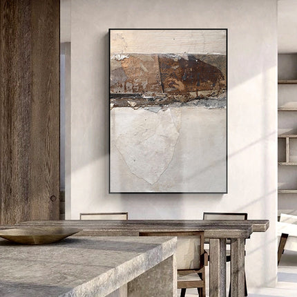 Abstract Rimless Living Room Decorative Mural