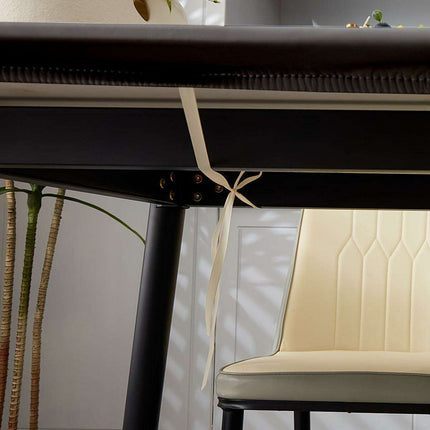 Sleek Black Waterproof Elastic Table Cover for Events and Outdoor Gatherings