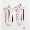 5 Pairs - Khaki / One size