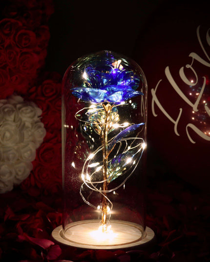 Eternal Radiance Rose Illumination Lamp