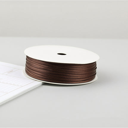 Peekaboo Studio 2mm Double-Sided Silk Ribbon for DIY Packaging
