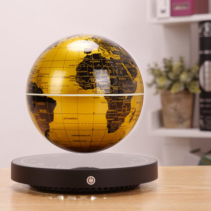 Très Elite Magnetic Levitation Globe with LED Night Light & 360° Rotat
