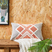 Style Pink Rectangle / 30x 50 Pillow Cover