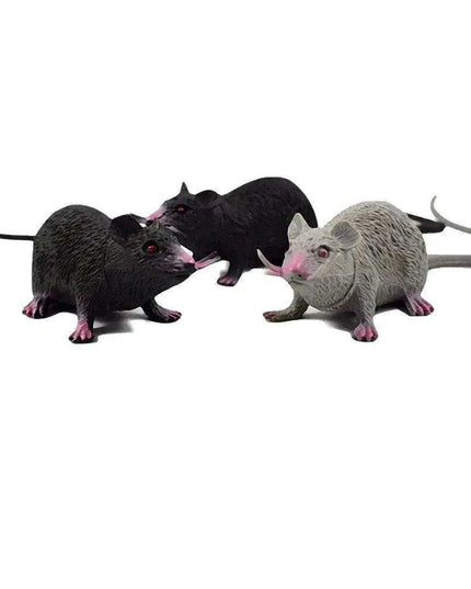 Realistic Small Rat Prank Toy for Halloween Haunts