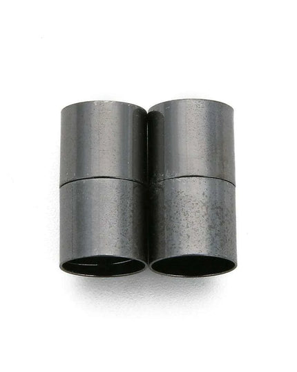 Enhance Your Leather Bracelet Style with Luxury Magnetic Clasp Set