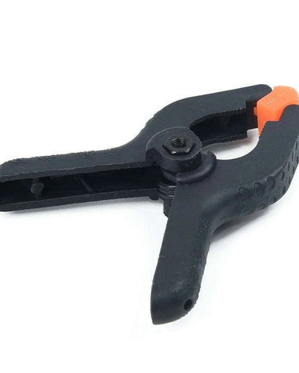 Durable 6-Piece Plastic Spring Clamp Set for Woodworking and DIY Tasks