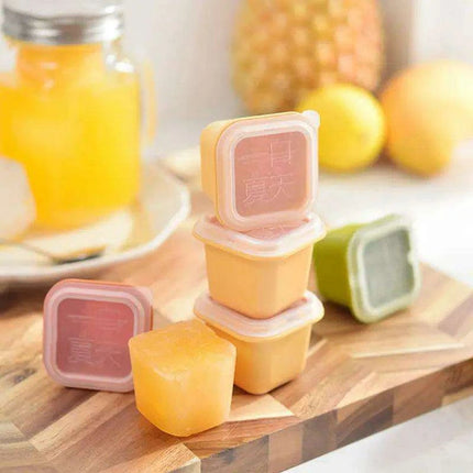 6-Pack Versatile Silicone Ice Cube Trays for Stylish Drink Chilling - Très Elite