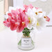 6 Artificial Butterfly Orchid Flowers Bundle with Realistic Touch